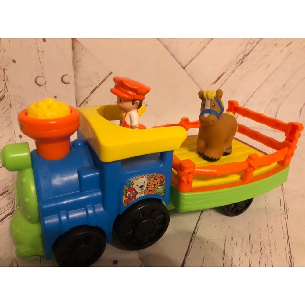 Little People choo choo zoo train toy